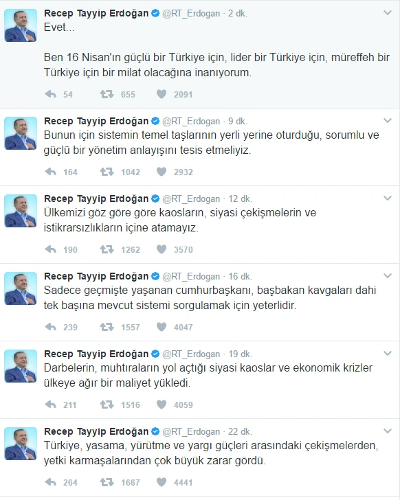 Cumhurbaşkanı Erdoğan: Türkiye'ye en büyük zararı darbeler ve muhtıralar verdi