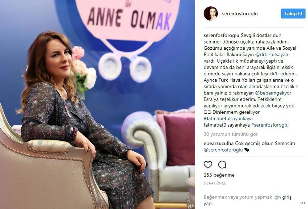 Uçakta fenalaşan oyuncuya ilk müdahale Bakan Kaya’dan