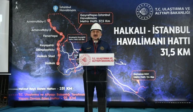 İstanbulluyu havalimanlarına bağlayacak metrolar devreye giriyor