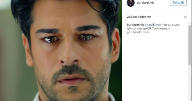 Burak Özçivit gözyaşları içinde veda etti