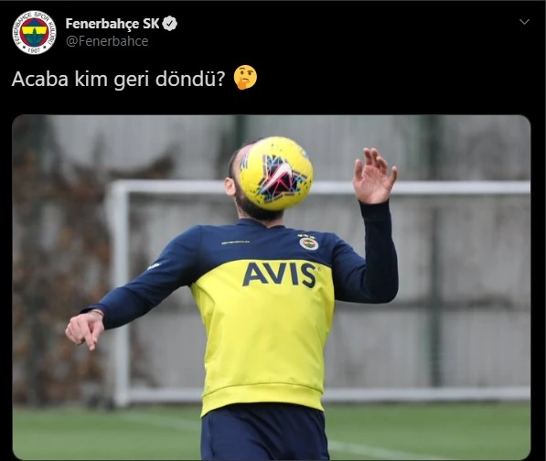 Fenerbahçe'de vedat muriç'ten iyi haber: antrenmanlara döndü
