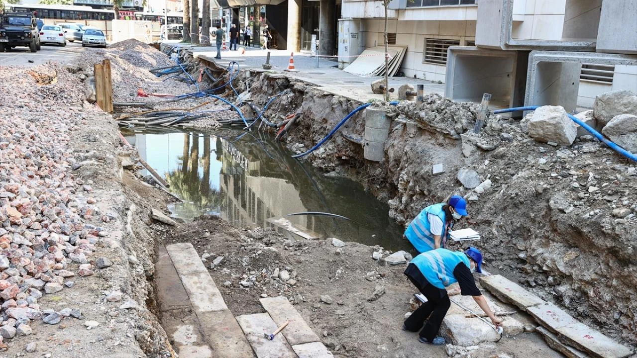 Altyapı kazısında 300 yıllık Osmanlı bedesteni çıktı