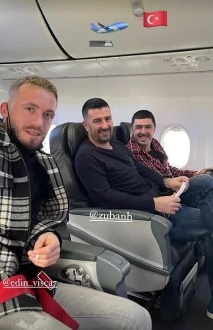 Edin Visca'dan heyecanlandıran paylaşım! Transfer...