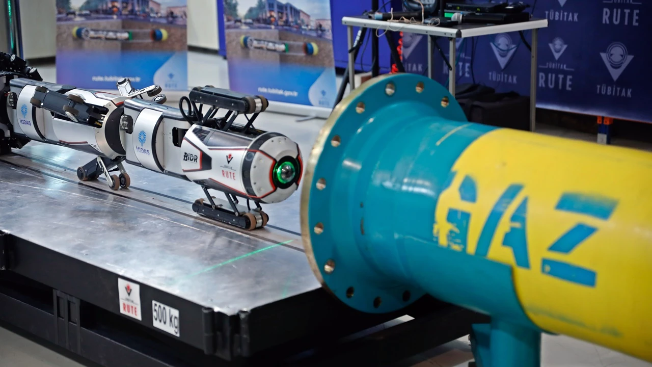 Türk mühendisler geliştirdi: Doğalgaz hatları 'Robot Göz'e emanet
