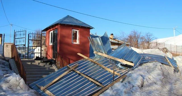 Bingöl'de şiddetli fırtına