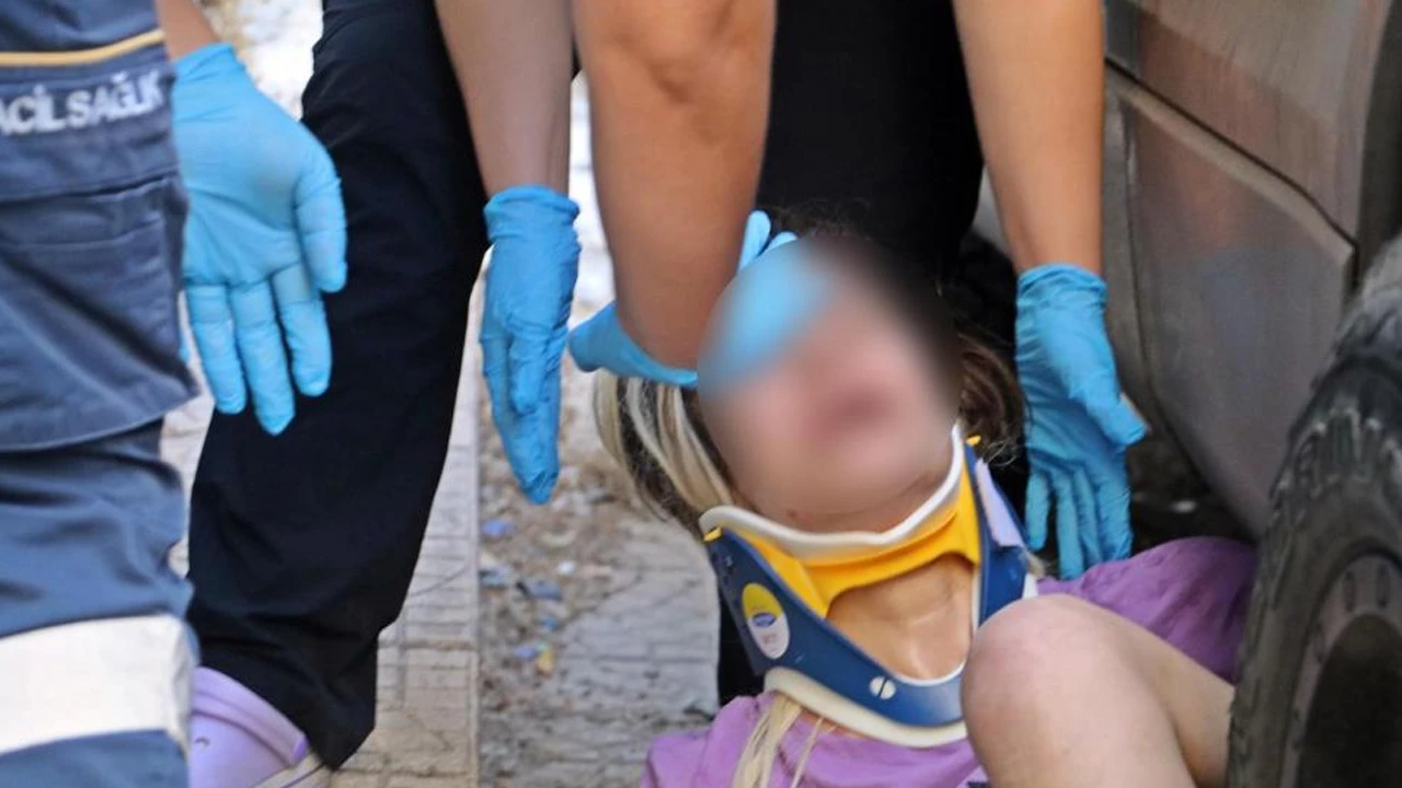 Rehin alındığını iddia eden genç kız kendini boşluğa bıraktı