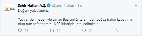 İstanbul Boğazı trafiğe açıldı