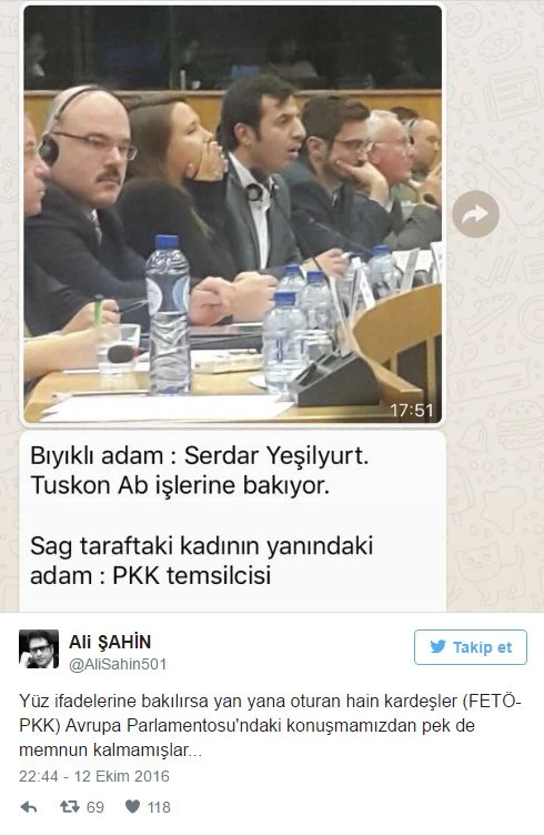 AP'de dikkatlerden kaçmayan kare