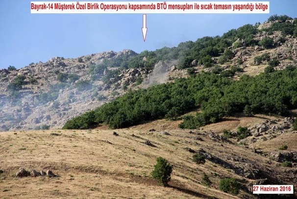 İşte o an, 6 terörist silahlarıyla yakalandı