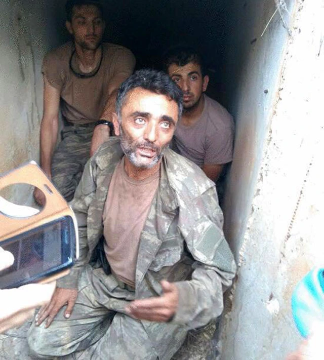 Menfezdeki yakalanma anına ait fotoğraf ortaya çıktı!