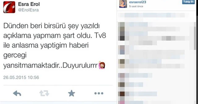 Esra Erol'dan Tv8'e transfer açıklaması
