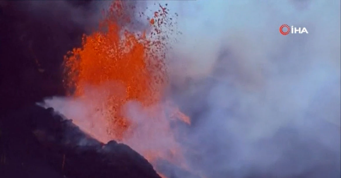 La Palma'daki yanardağ 600'e yakın evi yok etti! Şiddeti arttı