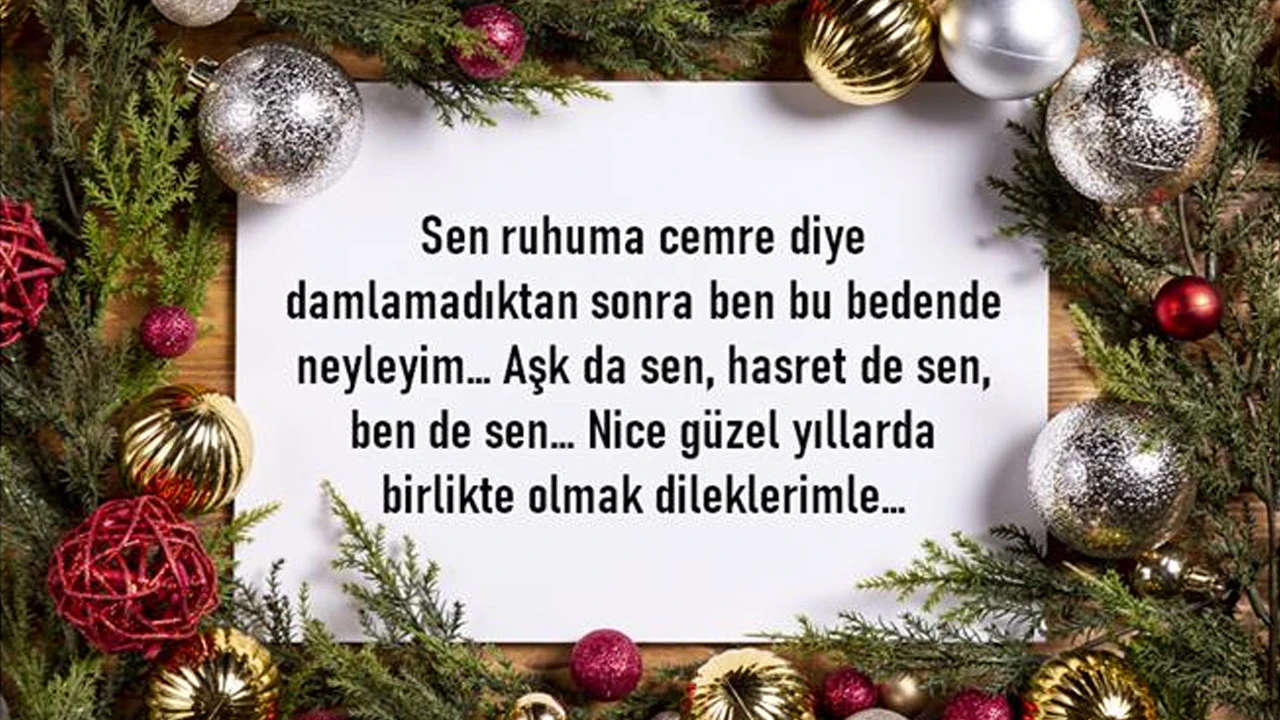 Yılbaşı mesajlarıyla sevdiklerinizi mutlu edin! Arkadaşa, sevgiliye ve aileye atılabilecek resimli, anlamlı, kısa, etkileyici ve en güzel yılbaşı mesajları…