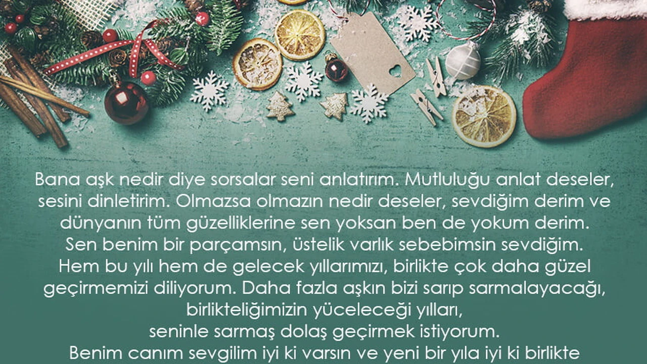 Yılbaşı mesajlarıyla sevdiklerinizi mutlu edin! Arkadaşa, sevgiliye ve aileye atılabilecek resimli, anlamlı, kısa, etkileyici ve en güzel yılbaşı mesajları…