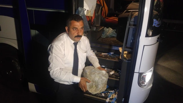 Yolcu otobüsünde panik