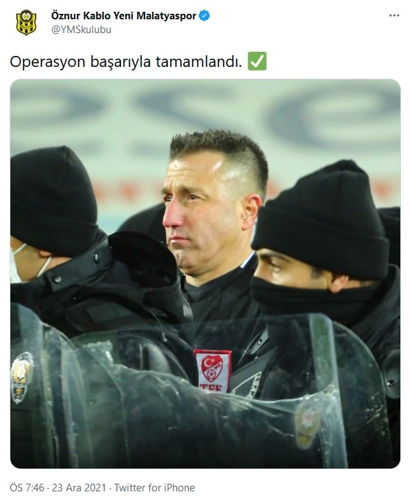 Malatyaspor-Kayserispor maçının ardından ortalık karıştı!