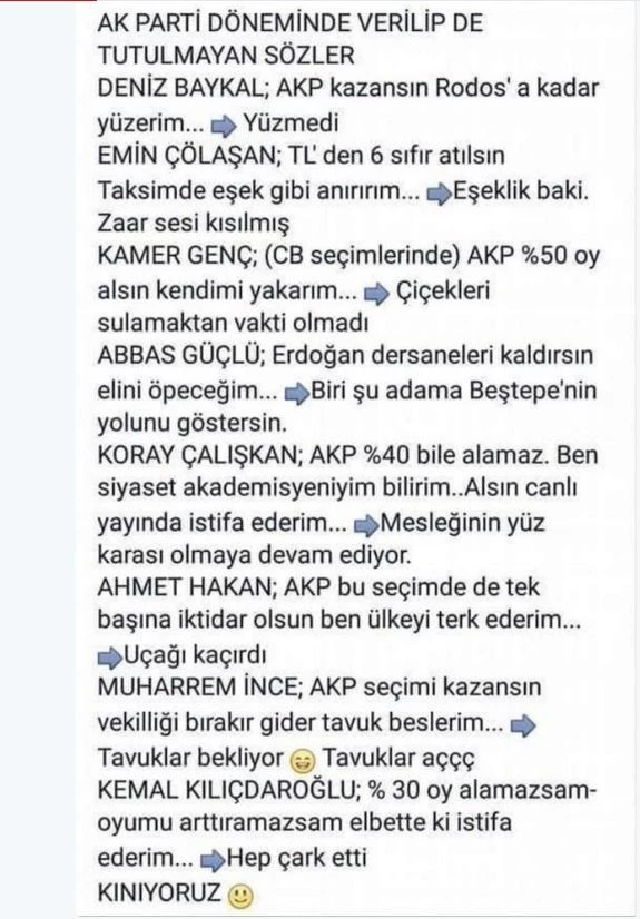 Abdurrahman Dilipak'tan vaatler ve tutulmayan sözlere ince gönderme