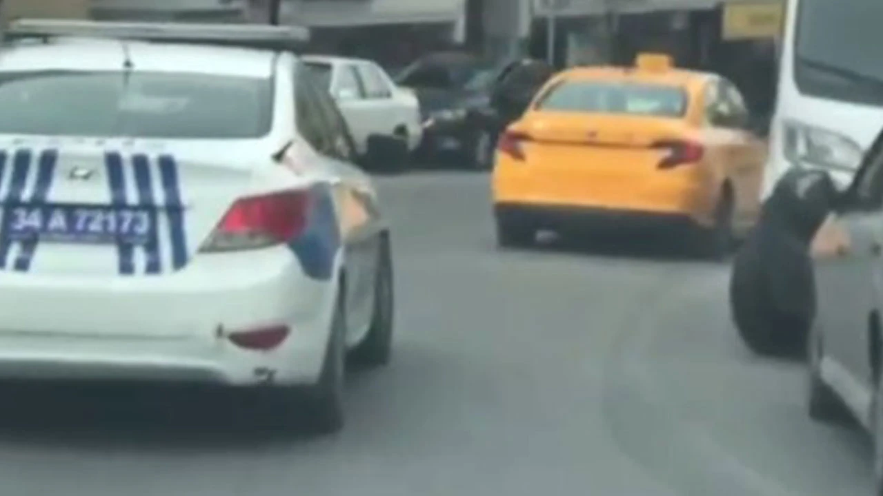 Çaldığı taksiyle 3 gün boyunca taksicilik yaptı