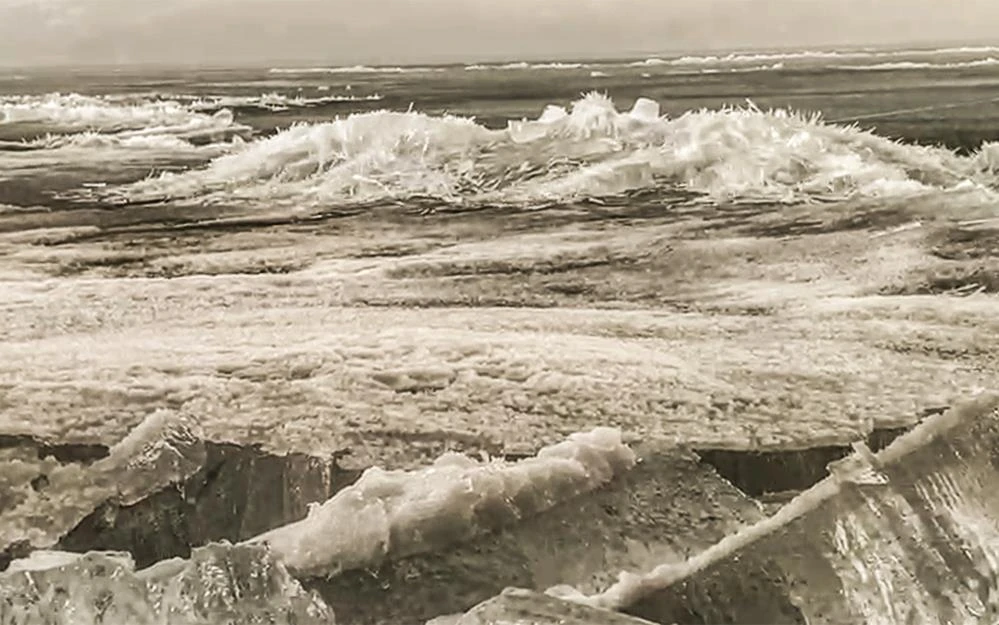 Çıldır, kristal göle döndü