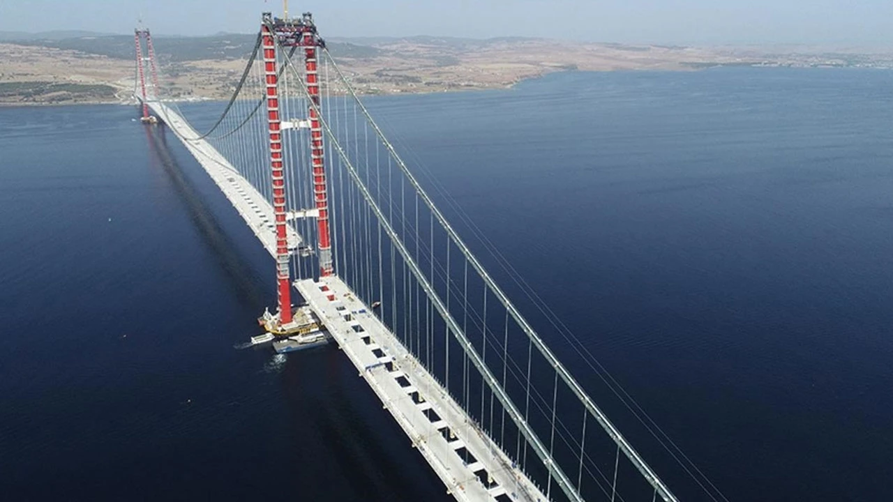 Dev köprü 18 Mart’ta açılıyor! Son kaynağı Erdoğan yapacak