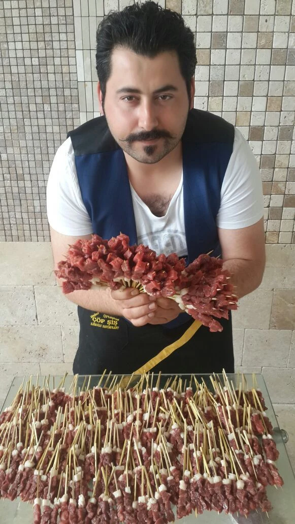 'Çöp Şiş' Guınness Rekorlar Kitabı'na girdi