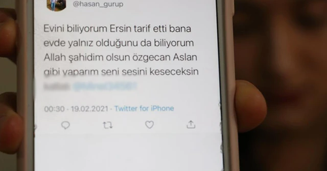 Genç kız, Özgecan Aslan gibi ölmek istemiyor
