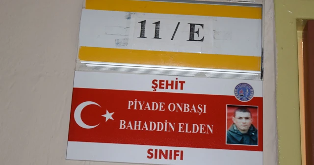 İzmir'de her sınıfa bir şehidin ismi verildi