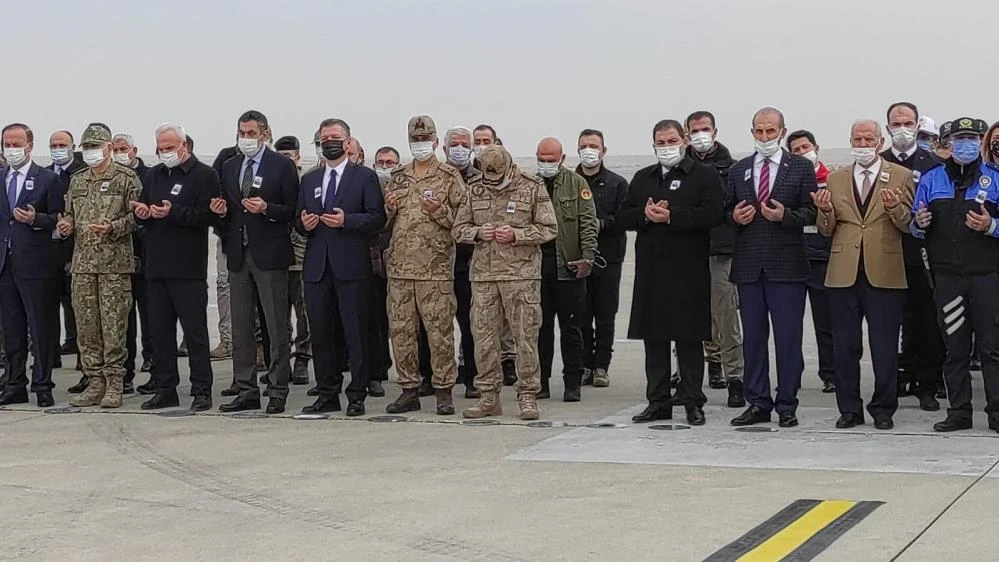 Şehit binbaşı memleketine uğurlandı