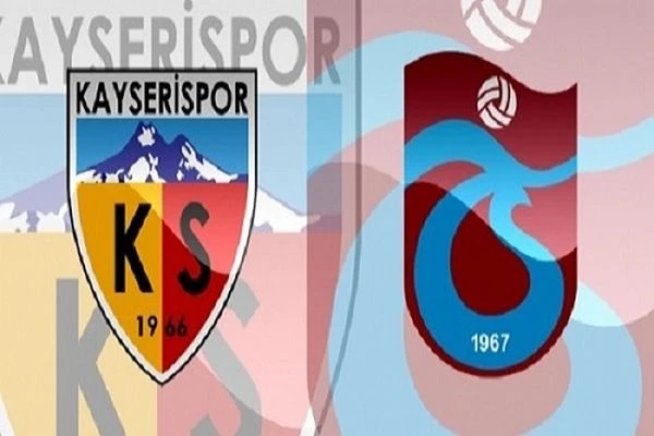 Trabzonspor Kayserispor maç özeti ve golleri