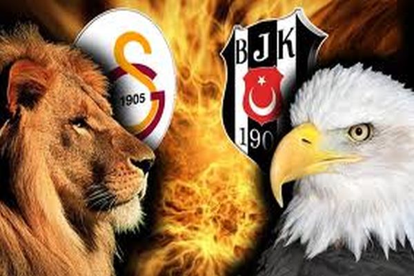 Galatasaray 1 - 0 Beşiktaş ilk yarı maç sonucu