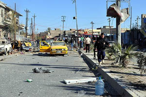 Bağdat&#039;ta bombalı saldırılar,  28 ölü