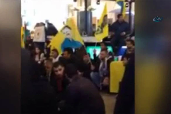 PKK yanlıları AB binasını bastı
