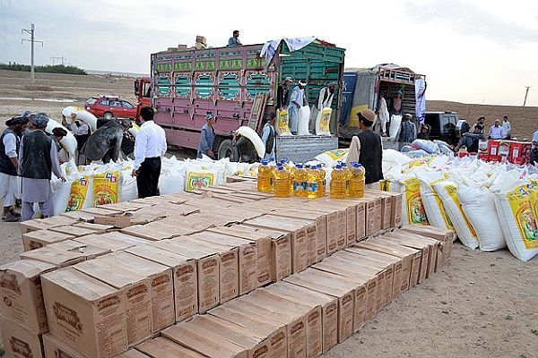 AFAD'dan Afganistan'daki selzedelere yardım