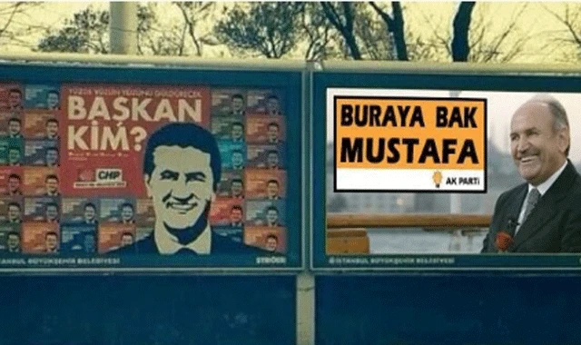 Mustafa Sarıgül için afiş hazırlandı