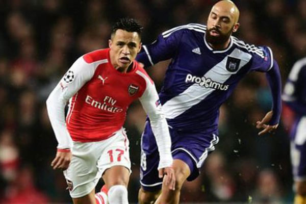 Anderlecht Arsenal karşısında tarihi geri dönüş yaptı