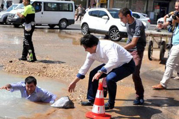 Günün düşündüren karesi Antalya&#039;dan