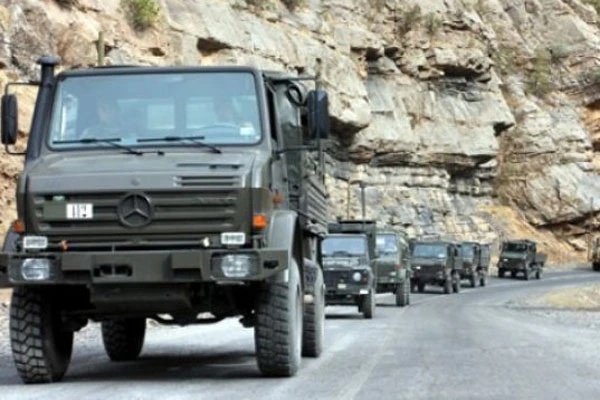 Tunceli'de askeri araca mayınlı tuzak