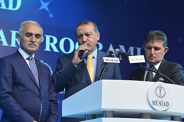 Başbakan Erdoğan, MÜSİAD&#039;ın iftar programında konuştu