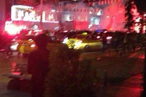 Bağdat Caddesi&#039;nde F. Bahçe ve Galatasaray gerginliği