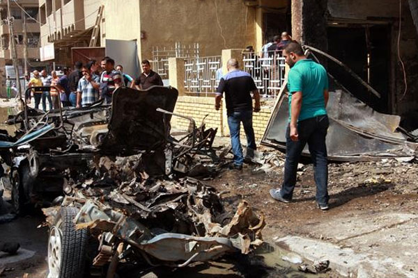 Bağdat&#039;ta bombalı saldırı, 8 ölü