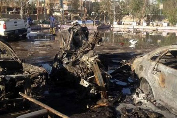 Bağdat&#039;ta bombalı saldırı, 10 ölü