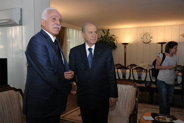 Devlet Bahçeli, Mustafa Kamalak ile görüştü