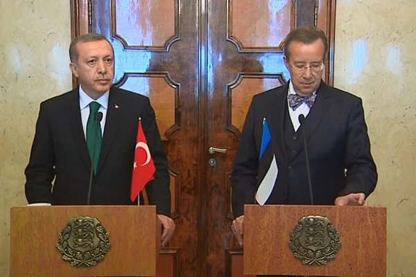 Cumhurbaşkanı Erdoğan Estonya'da soruları yanıtladı