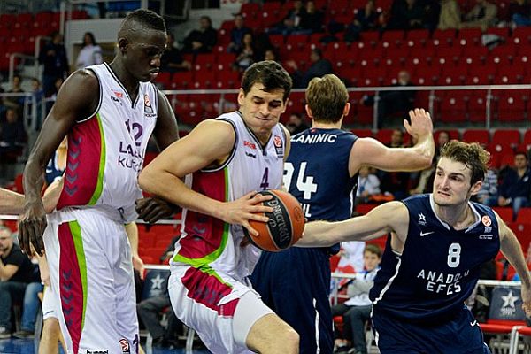 Anadolu Efes Laboral Kutxa&#039;ya 26 sayı farkla 105-79 yenildi