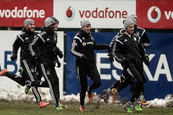 Beşiktaş&#039;ta Galatasaray maçı hazırlıkları