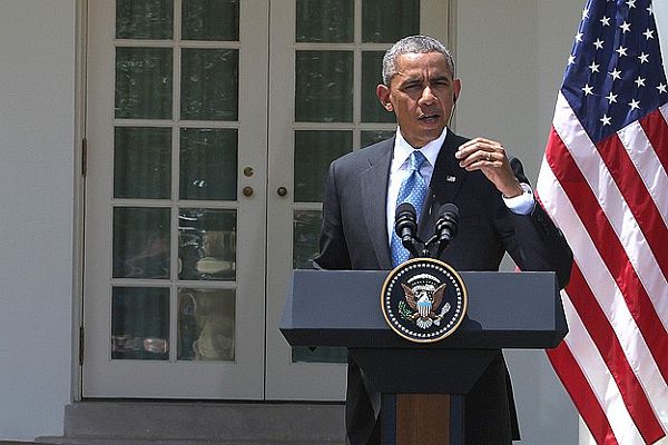 ABD Başkanı Obama Beyaz Saray muhabirleriyle buluştu