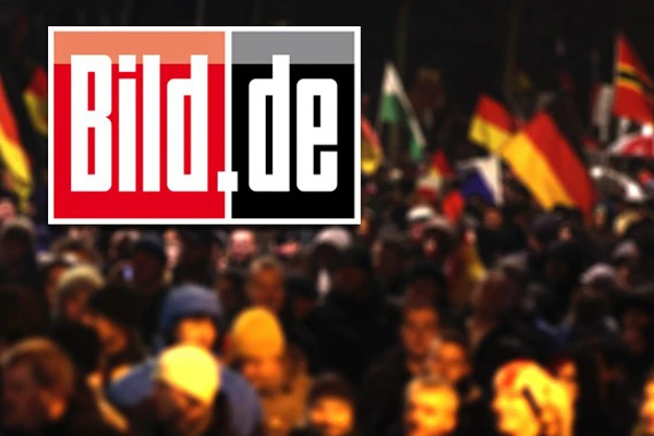 Bild'den 'PEGIDA'ya hayır' kampanyası