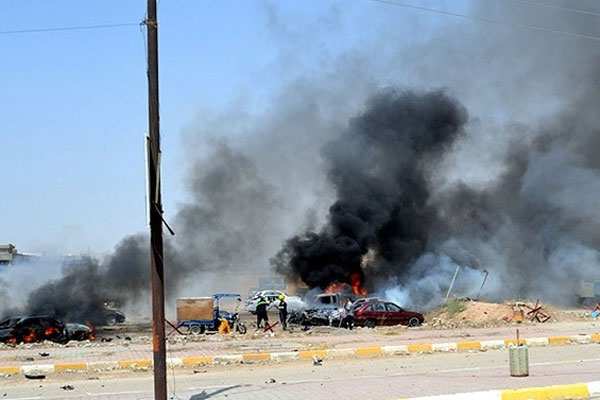 Bomba yüklü araçla saldırı, 5 ölü, 10 yaralı