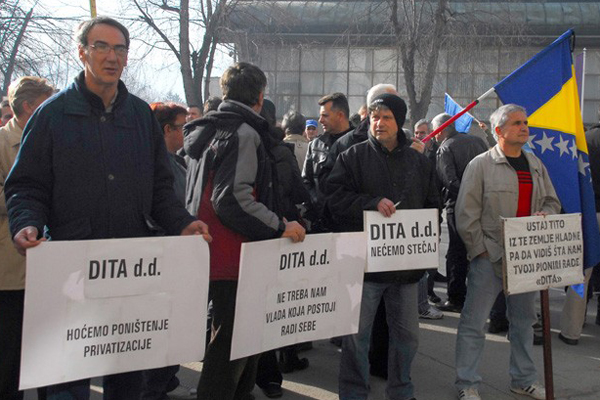 Bosna Hersek&#039;teki protestolar devam ediyor