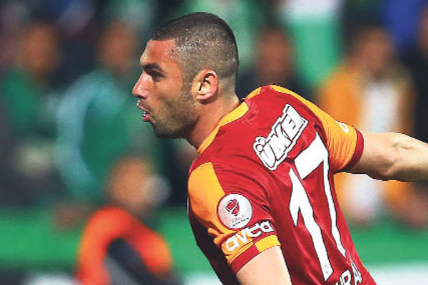 Burak Yılmaz&#039;ın Galatasaray sevinci